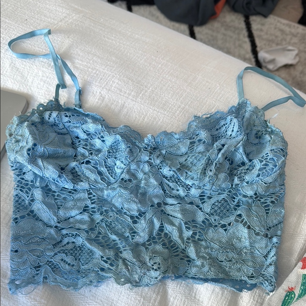 Blue Lace Bralette